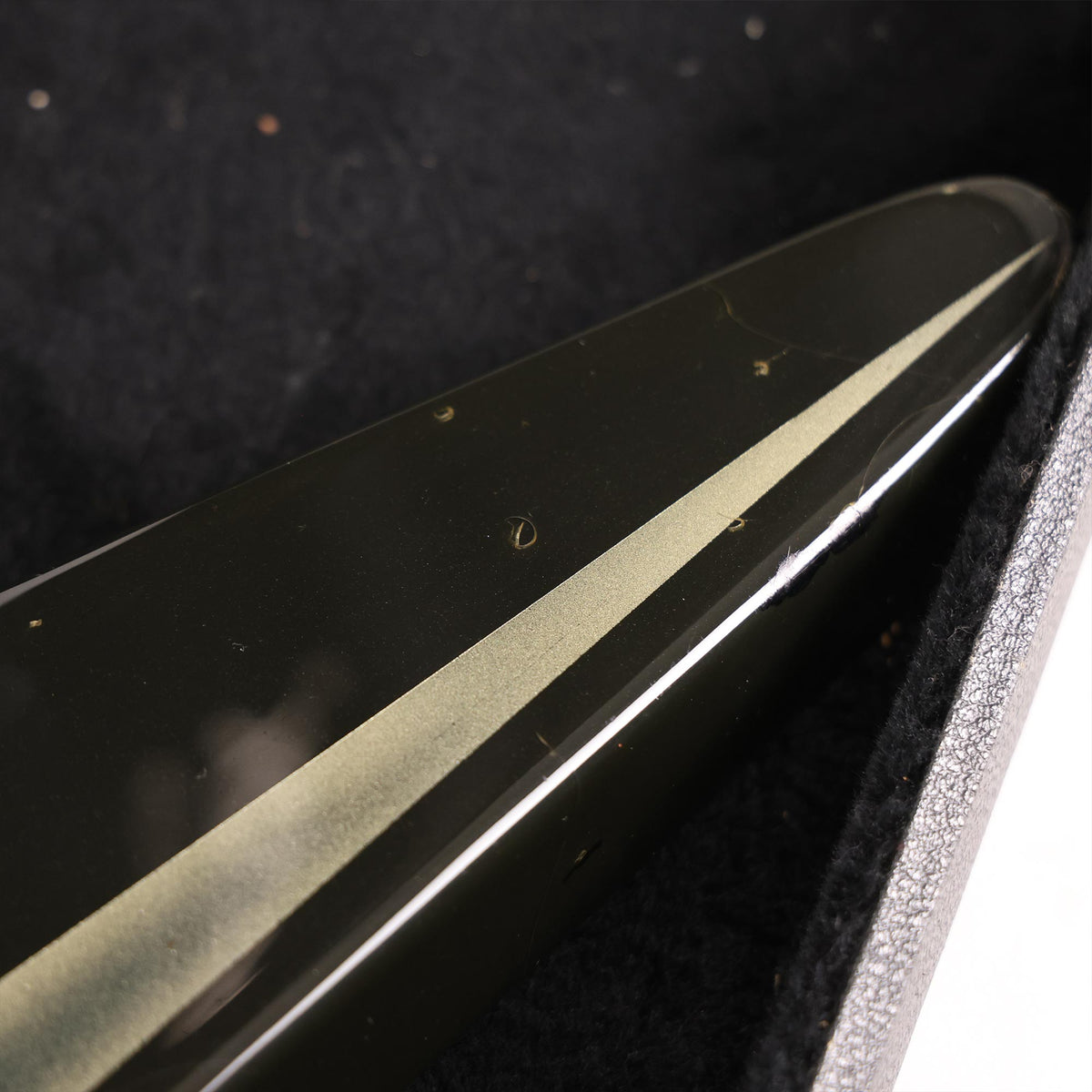 1980s Kramer Voyager Black with Lightning Bolt — 6