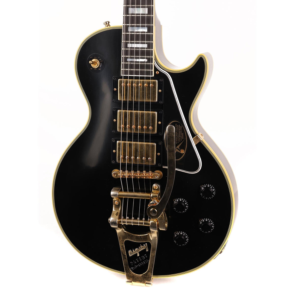 2008 Gibson Custom Shop Jimmy Page Signature Les Paul Custom Signed No. 4 — 5