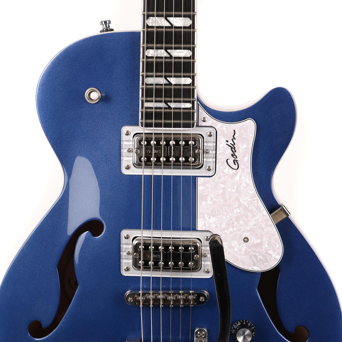 Godin Montreal Premiere LTD Desert Blue 2021 — 4