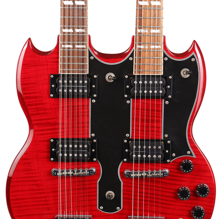 Epiphone EDS-1275 Flame Top Cherry Red 2002