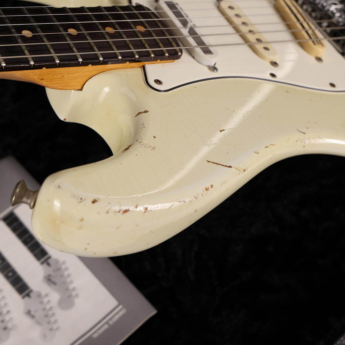 2004 Fender Custom Shop Stratocaster HSS Masterbuilt John Cruz Owned by Eddie Ojeda — 4