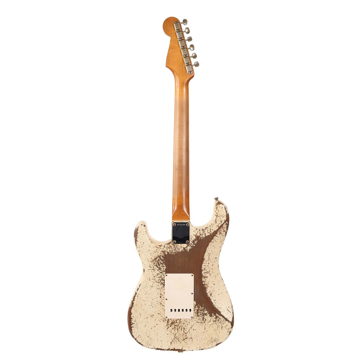 Fender Custom Shop 1960 Stratocaster Ultimate Relic Masterbuilt Jason Smith Aged Olympic White