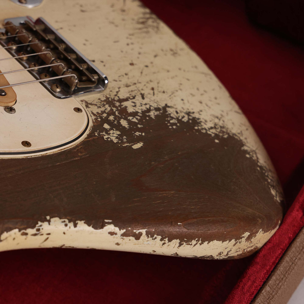 Fender Custom Shop 1960 Stratocaster Ultimate Relic Masterbuilt Jason Smith Aged Olympic White — 5