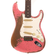 Fender Custom Shop 1962 Stratocaster Ultimate Relic Roasted Alder Stratocaster Masterbuilt Jason Smith Faded Coral Pink