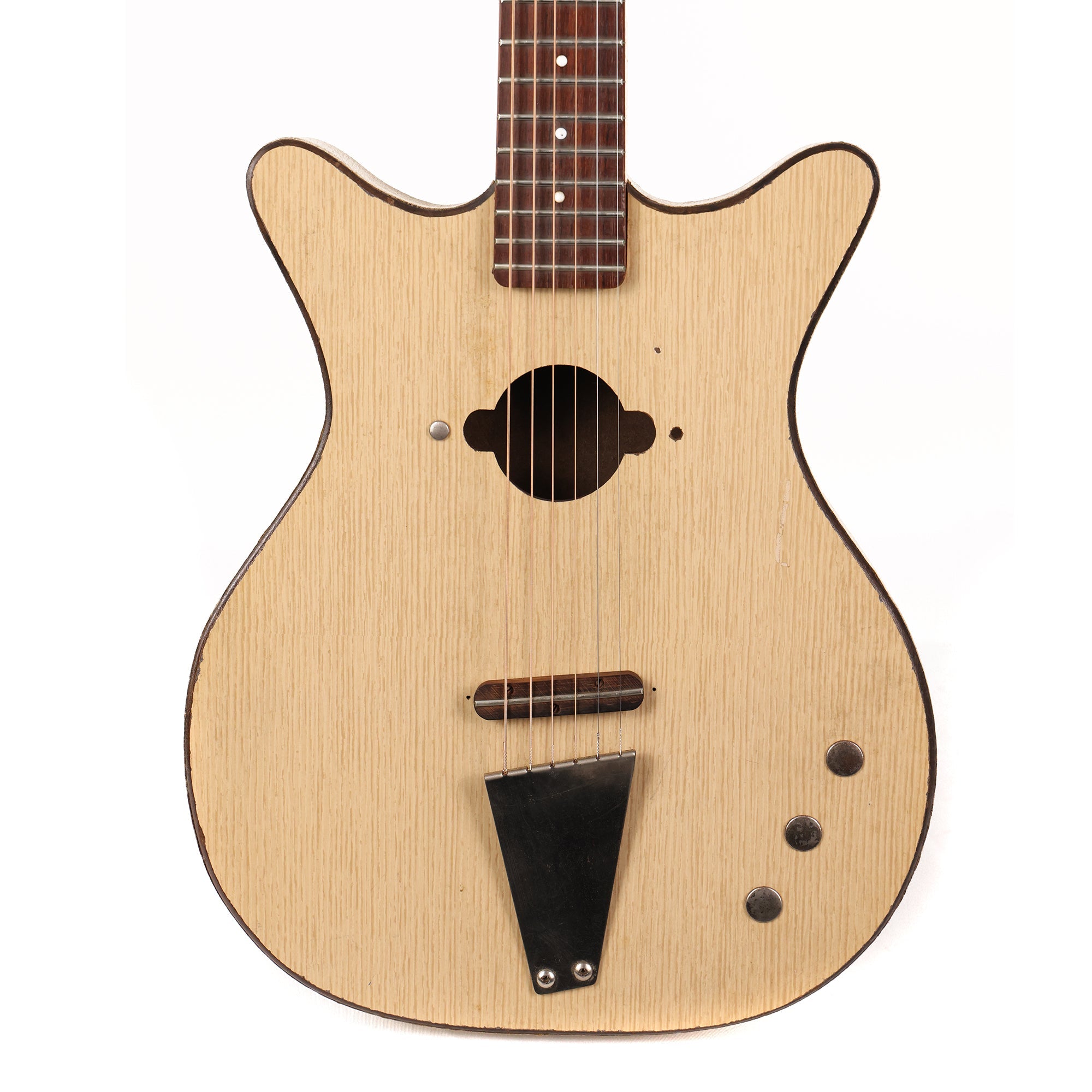1960s Danelectro Convertible Natural | The Music Zoo