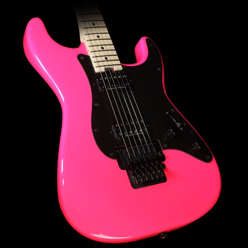 ギター Charvel SOCAL 1 2H JP FRD Charvel Pro Mod Series So Cal 2H FR Electric Guitar Neon Pink