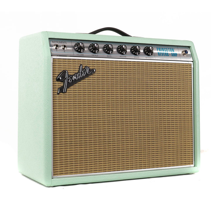 Fender FSR '68 Princeton Reverb Amplifier Surf Green with Celestion G10