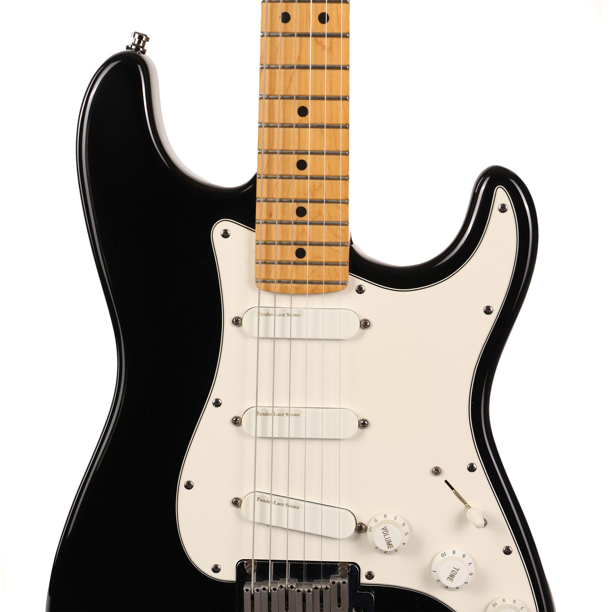 1995 Fender Stratocaster Plus Black — 4