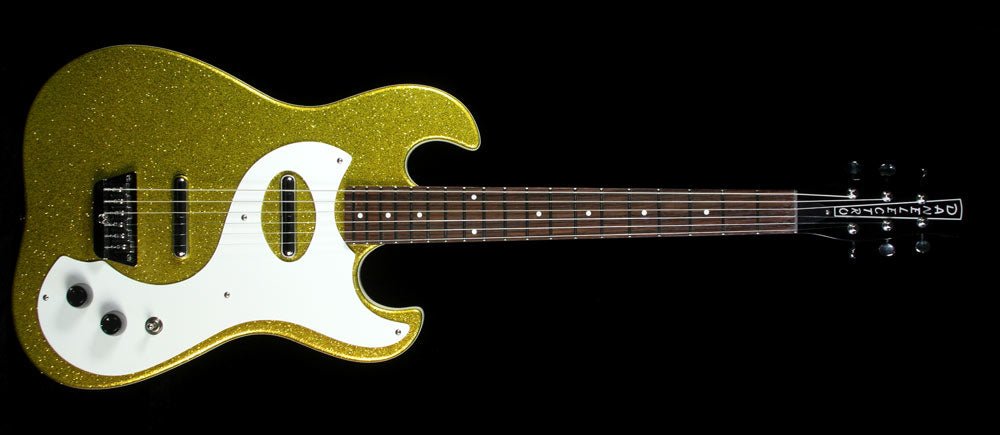 Danelectro '63 Dano Electric Guitar Gold Sparkle | The Music Zoo