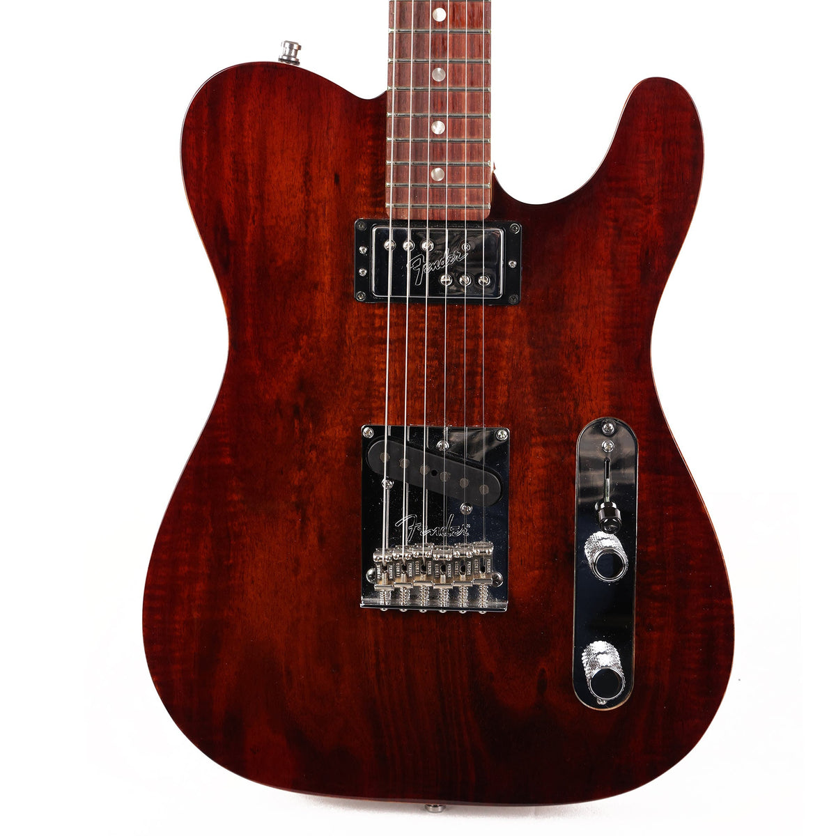 Fender Select Carved Top Telecaster SH Black Cherry Burst 2013 — 1