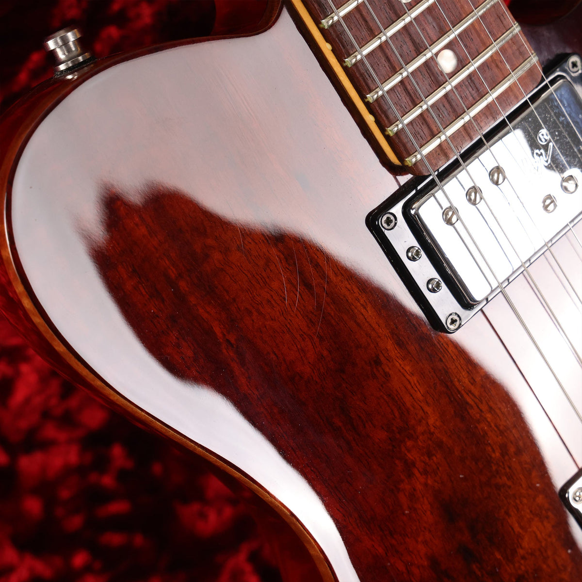 Fender Select Carved Top Telecaster SH Black Cherry Burst 2013 — 7