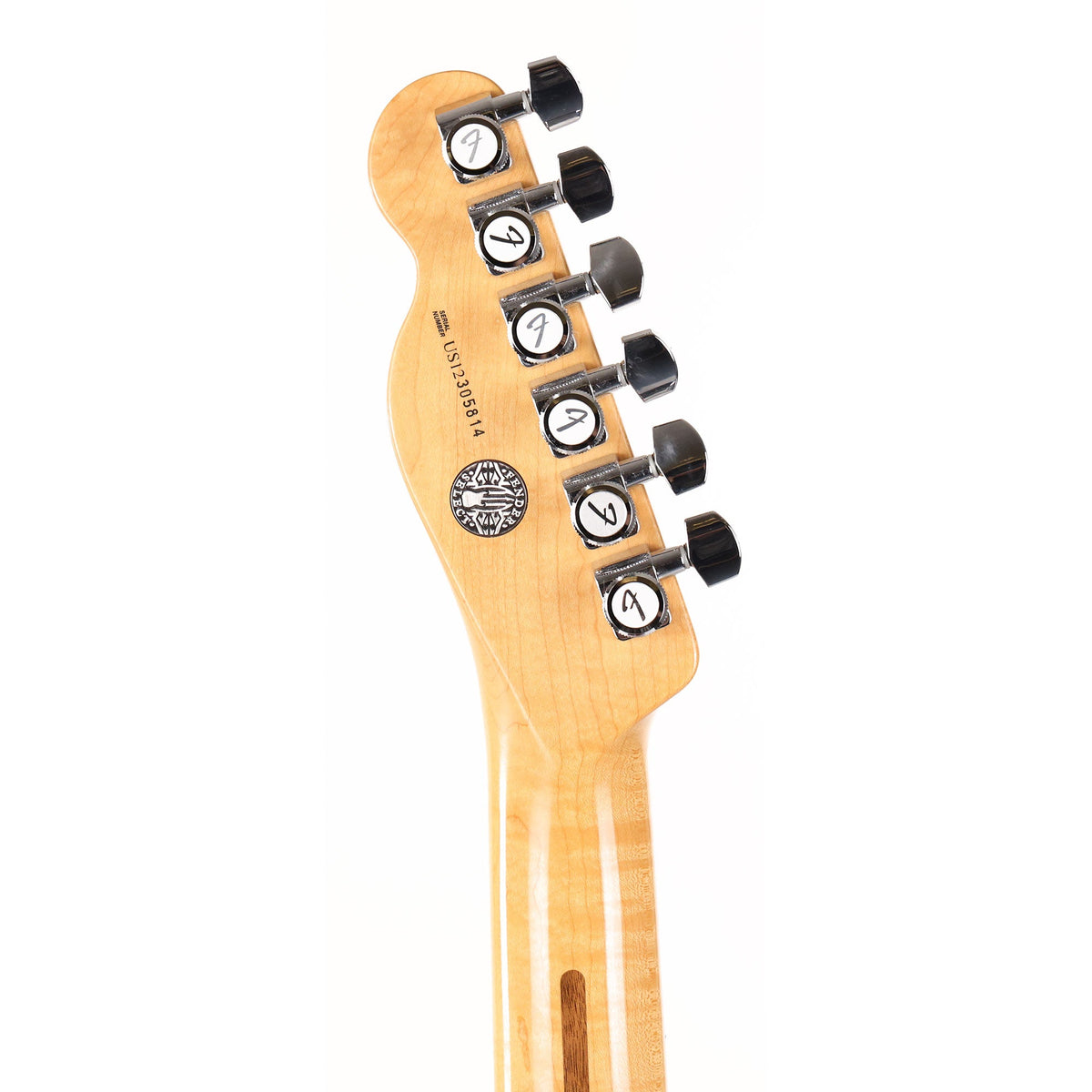 Fender Select Carved Top Telecaster SH Black Cherry Burst 2013 — 9