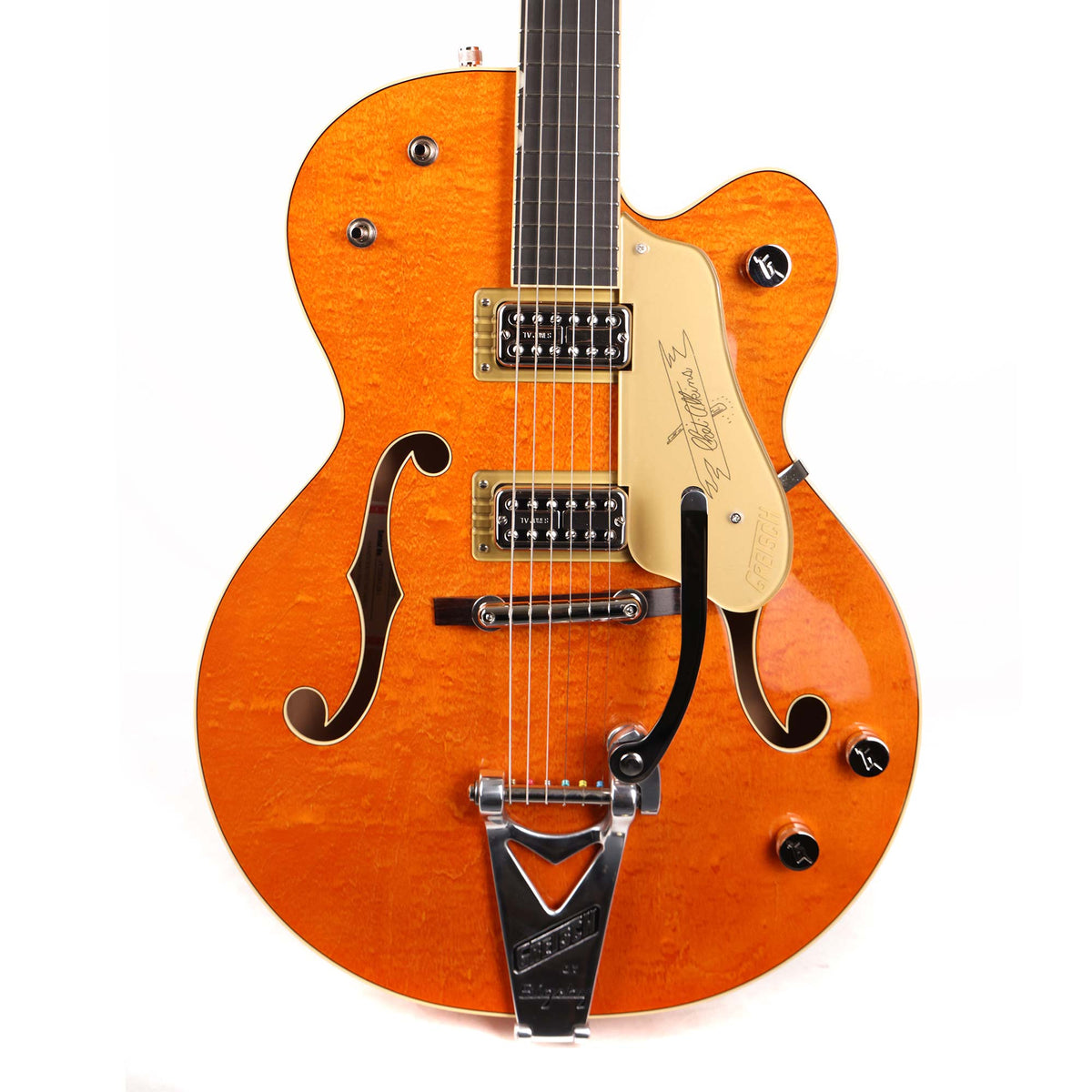Gretsch G6120T-59GE Vintage Select 1959 Chet Atkins with Bigsby Vintage Orange Stain — 1