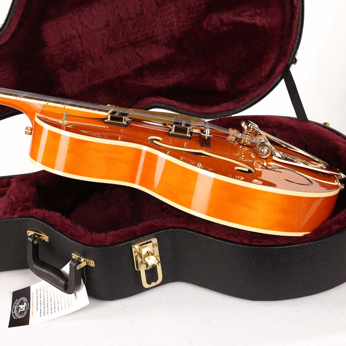 Gretsch G6120T-55GE Vintage Select 1955 Chet Atkins Vintage Orange Stain 2025 — 5