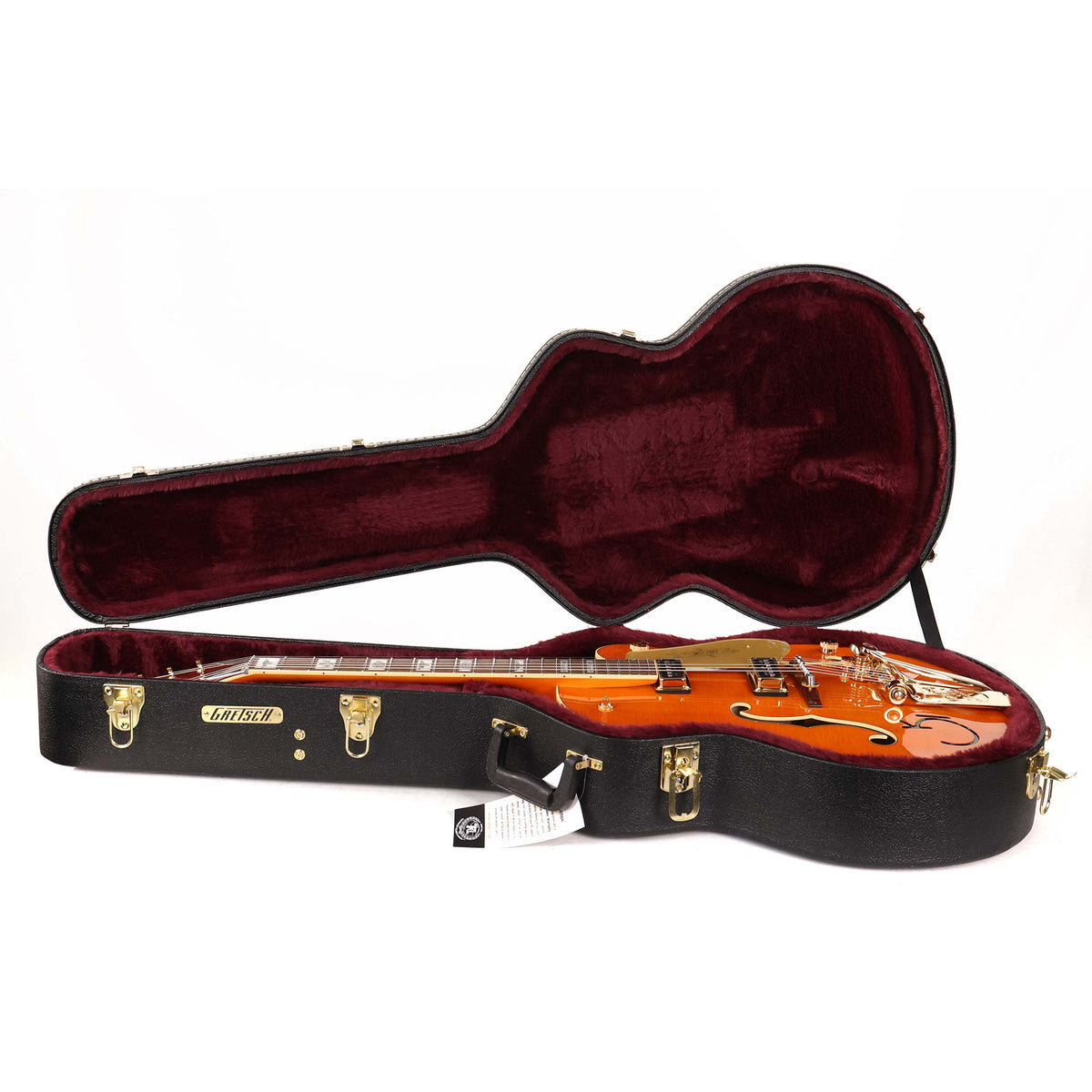 Gretsch G6120T-55GE Vintage Select 1955 Chet Atkins Vintage Orange Stain 2025 — 8