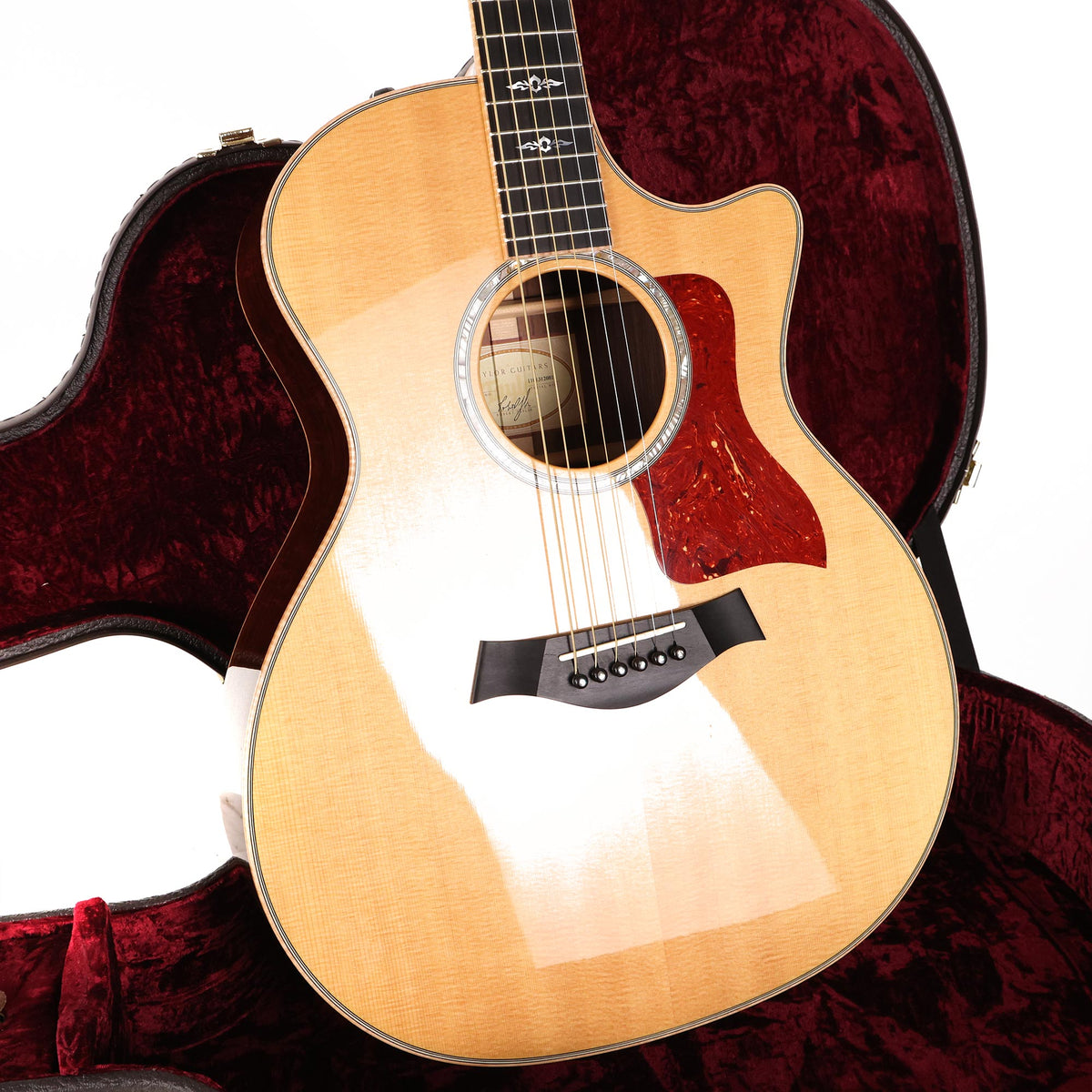 Taylor 814ce Grand Auditorium Acoustic-Electric Natural 2012 — 7