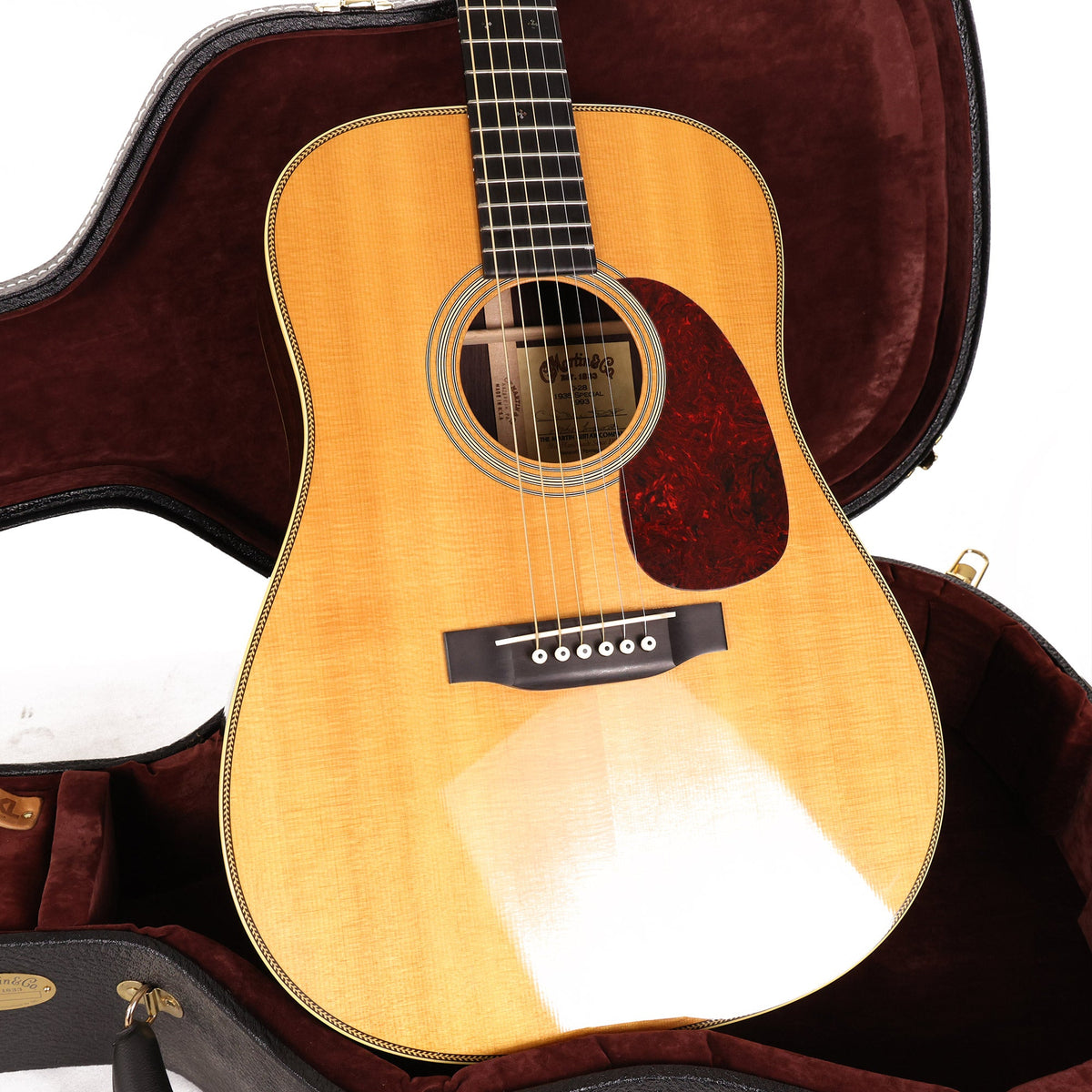 1993 Martin D-28 1935 Authentic Special Dreadnought Natural — 7