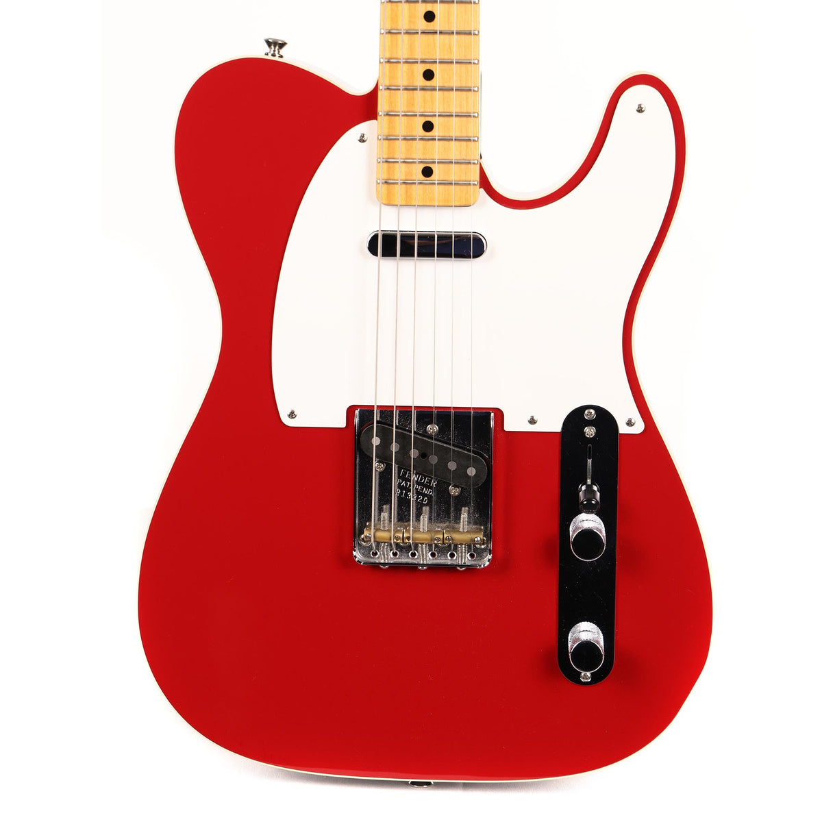 Fender Custom Shop Two-Tone Telecaster Dakota Red and Black 2013 — 1