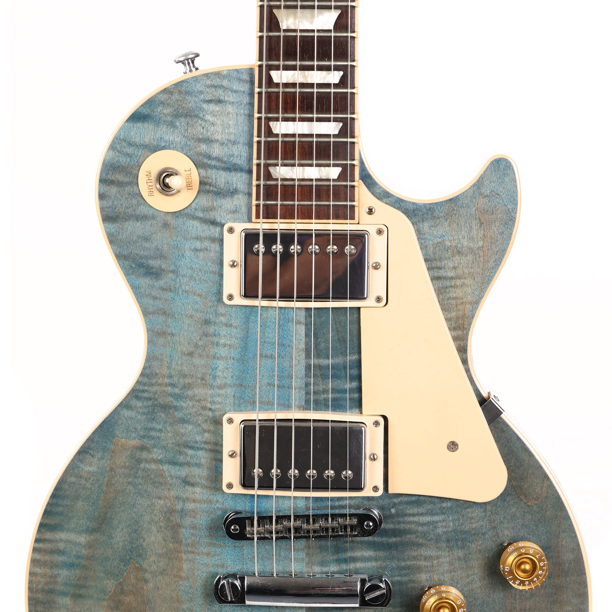 Gibson Les Paul Traditional Ocean Blue 2014 — 4