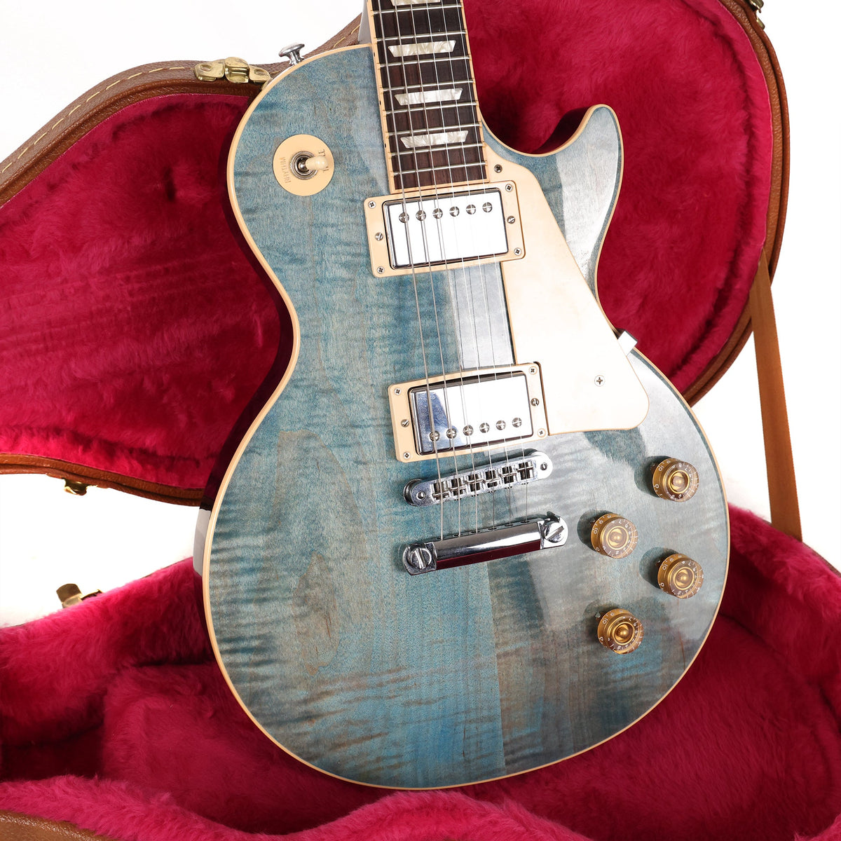 Gibson Les Paul Traditional Ocean Blue 2014 — 7