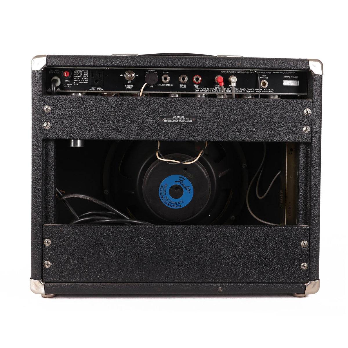 1983 Fender Princeton Reverb II Combo Amplifier — 4