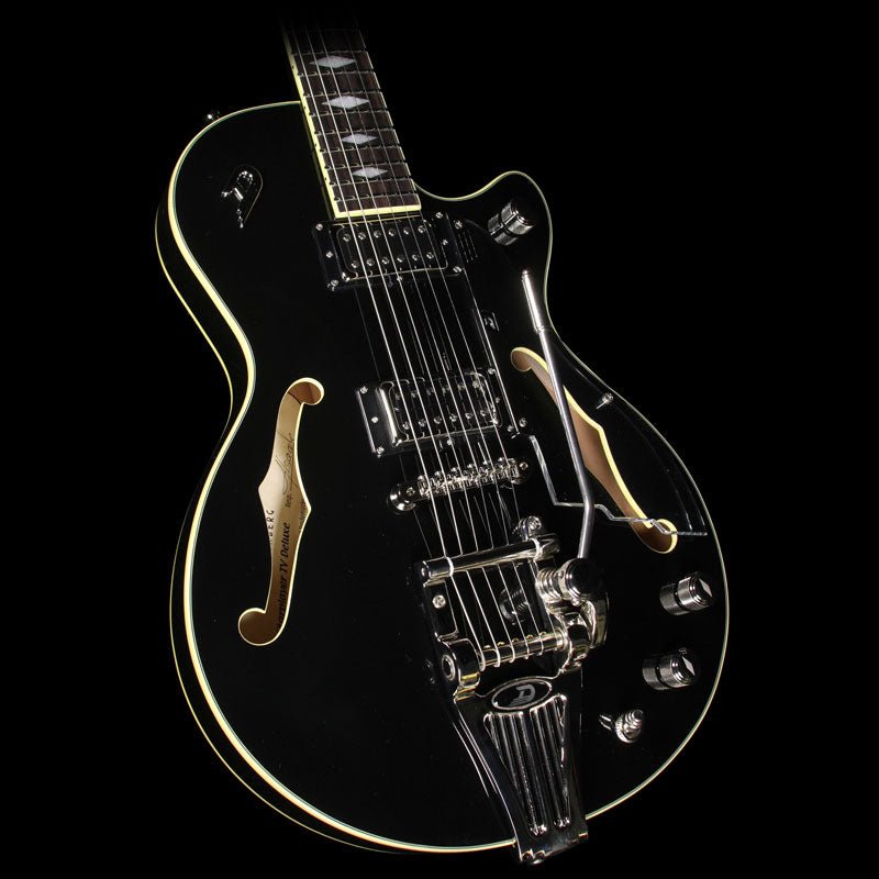 Duesenberg StarPlayer TV Deluxe Electric Guitar Black — 1