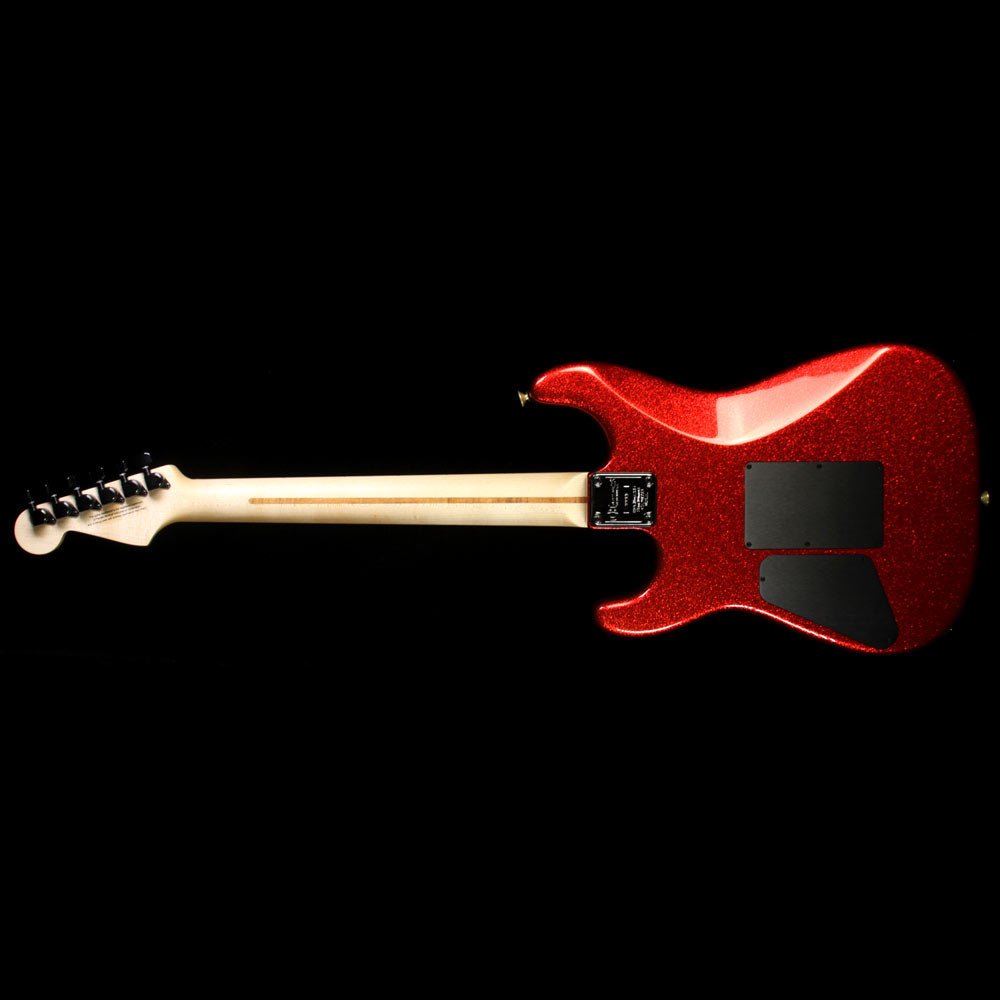 Charvel Custom Shop San Dimas Electric Guitar Red Sparkle — 3