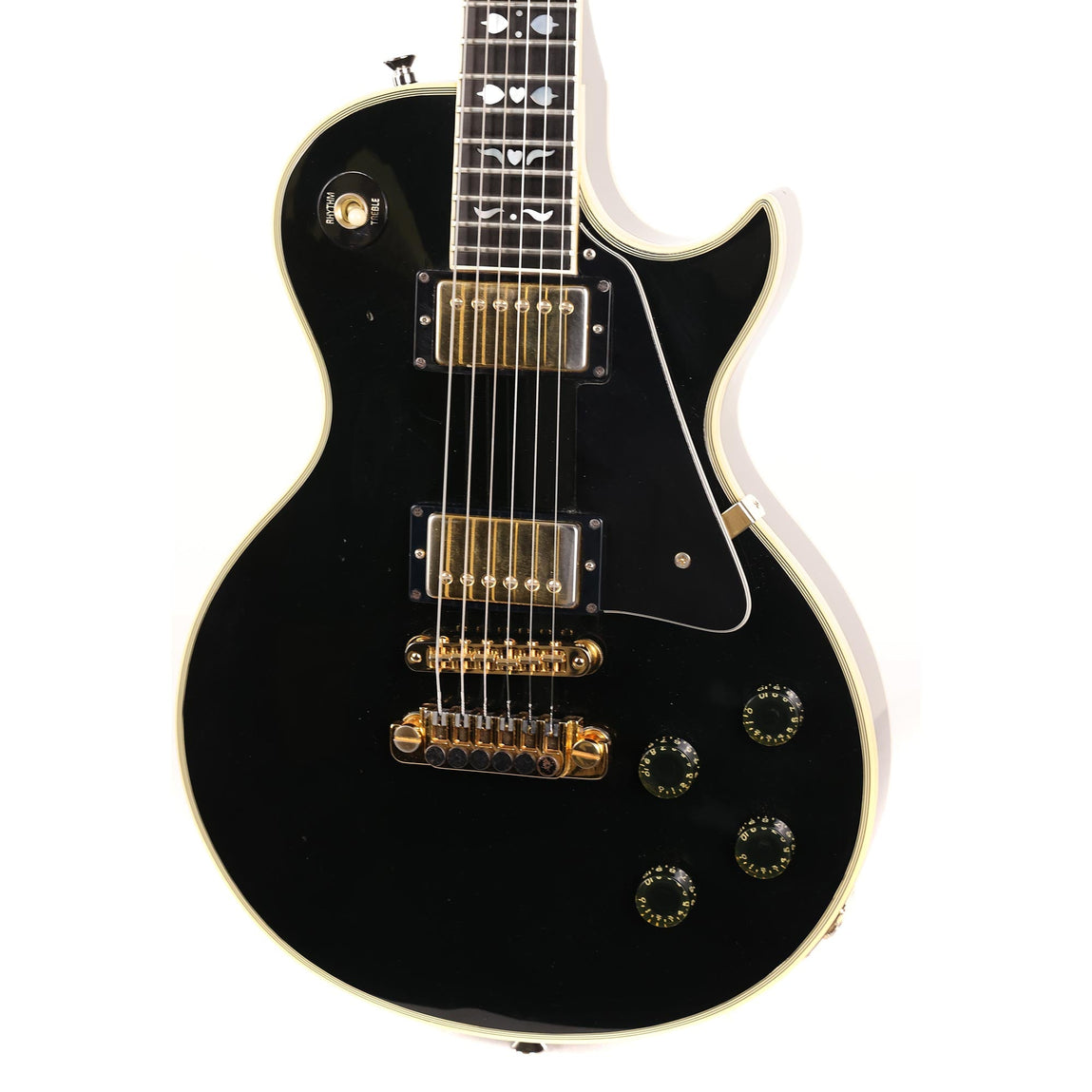 Gibson Les Paul Artist 1980年ビンテージ Custom 1980 Gibson Les Paul Artisan Ebony | The Music Zoo