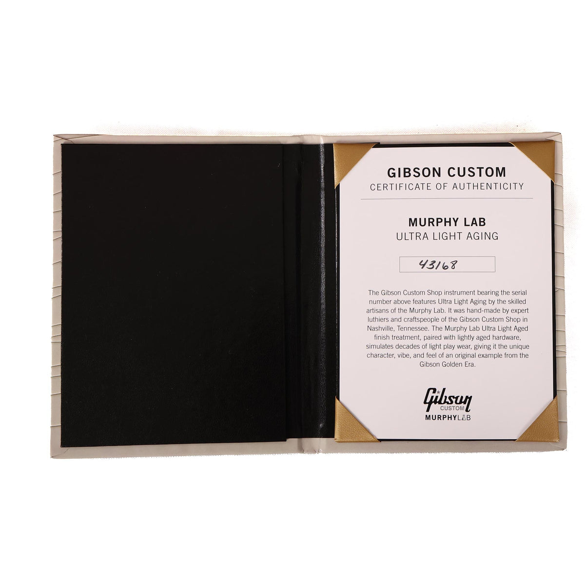 Gibson Custom Shop 1954 Les Paul Standard Wraparound Rocker Ebony VOS Made 2 Measure 2023 — 11
