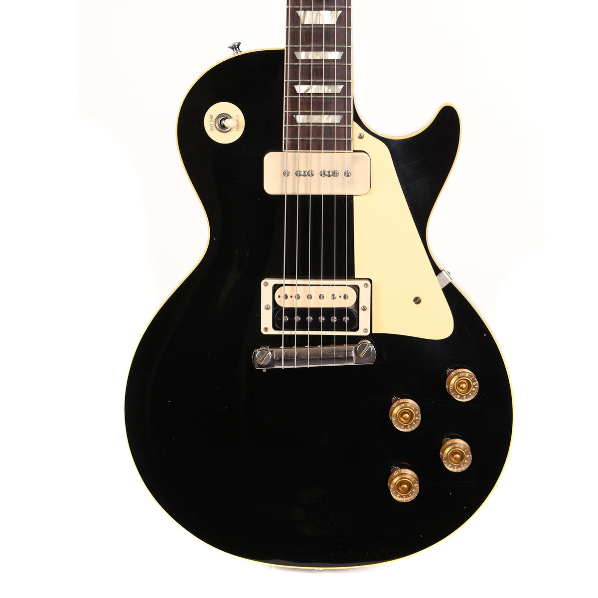 Gibson Custom Shop 1954 Les Paul Standard Wraparound Rocker Ebony VOS Made 2 Measure 2023 — 1