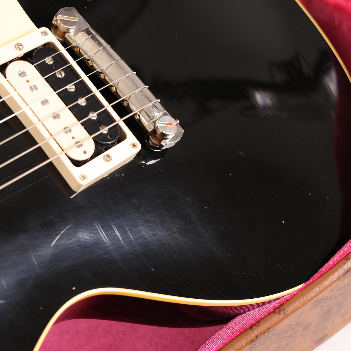 Gibson Custom Shop 1954 Les Paul Standard Wraparound Rocker Ebony VOS Made 2 Measure 2023 — 5
