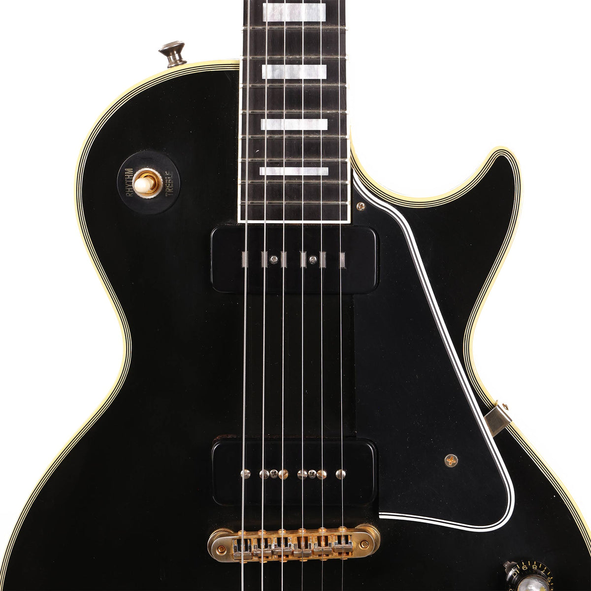 Gibson Custom Shop Robby Krieger 1954 Les Paul Custom VOS Lamp Black — 4