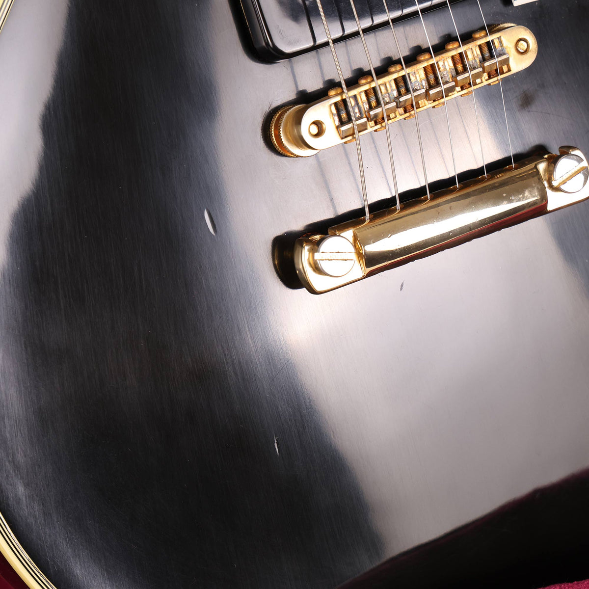 Gibson Custom Shop Robby Krieger 1954 Les Paul Custom VOS Lamp Black — 7