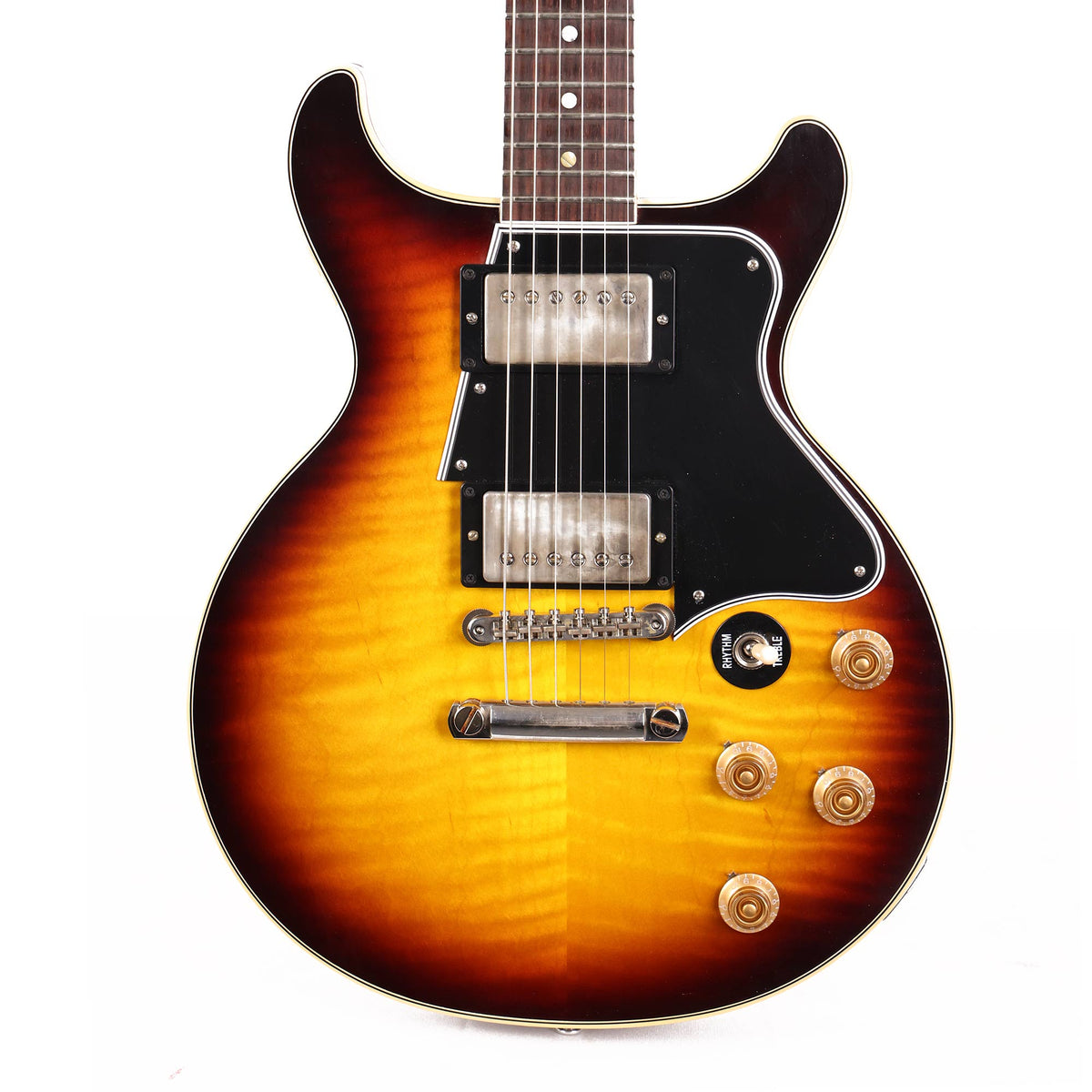 Gibson Custom Shop Les Paul Special Double Cut Figured Top Bourbon Burst 2022 — 1