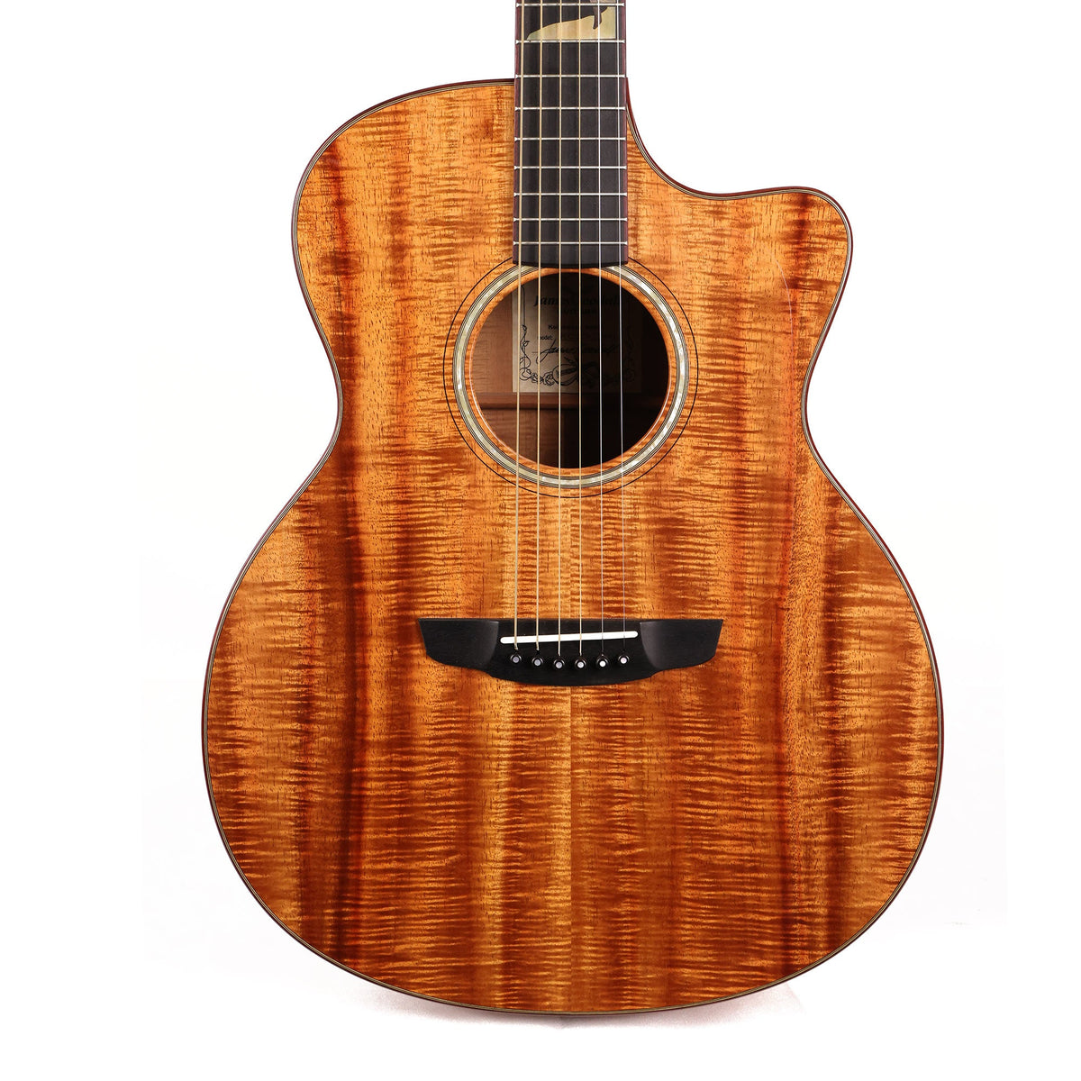 Goodall KCJCK Royal Hawaiian Koa Concert Jumbo Cutaway Acoustic Guitar 2003 — 1