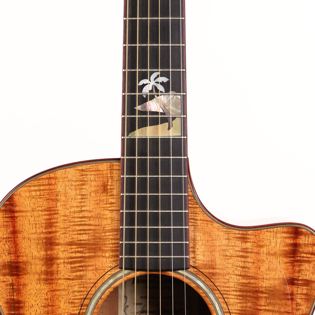 Goodall KCJCK Royal Hawaiian Koa Concert Jumbo Cutaway Acoustic Guitar 2003 — 8