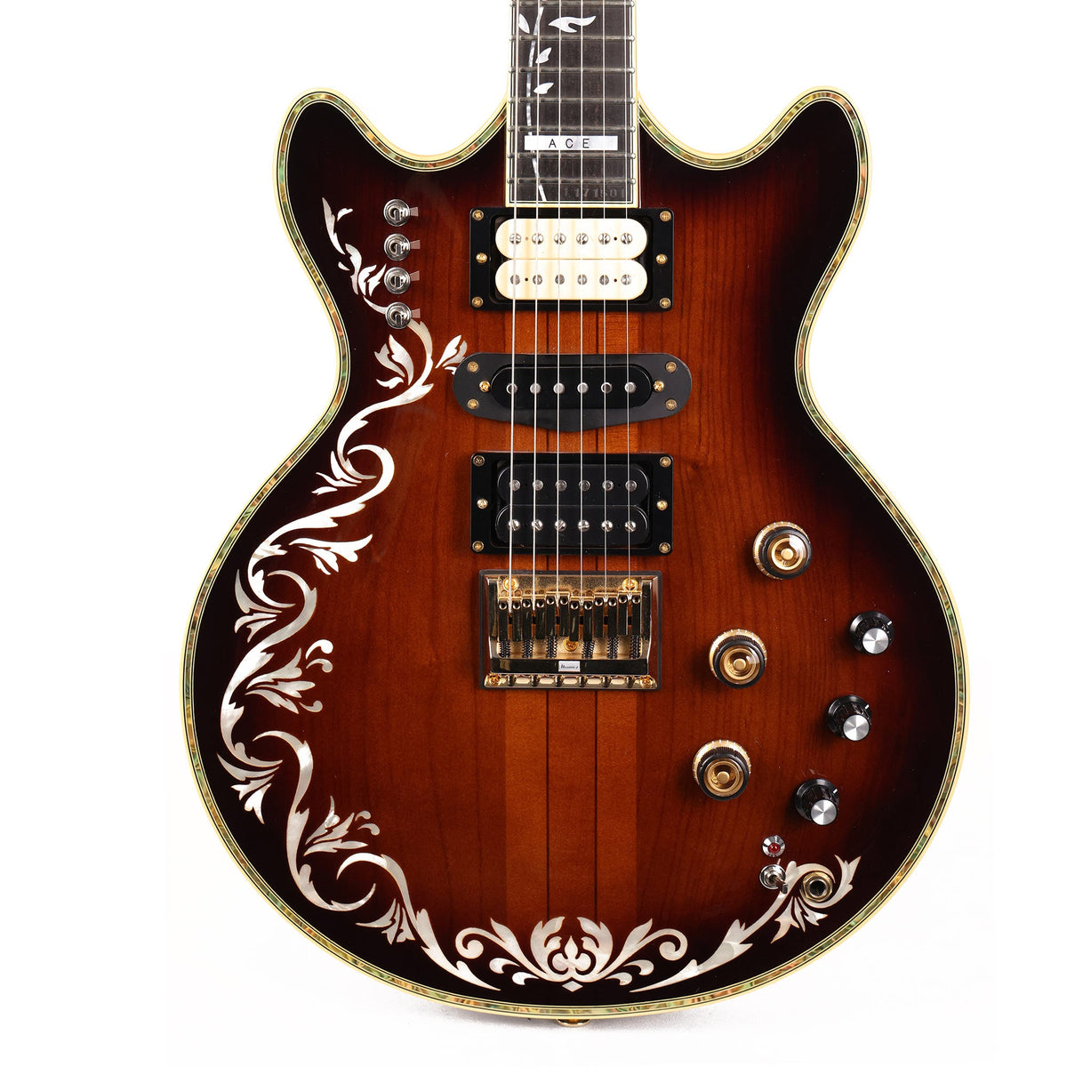Ibanez BWM1 Bob Weir Signature Guitar Brown Sunburst 2017 — 1