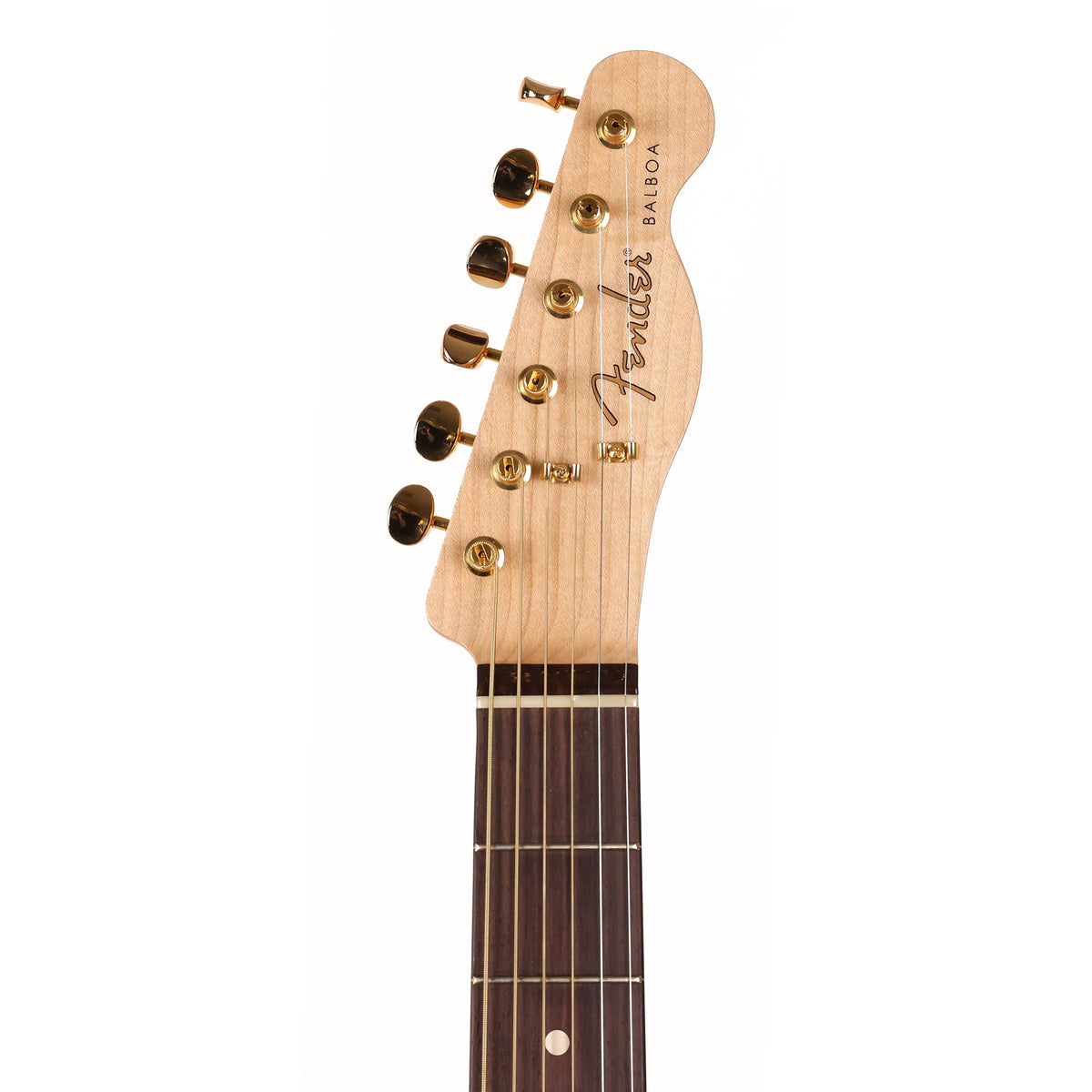Fender Acoustic Custom Shop Balboa Orchestra Acoustic-Electric Trans White 2014 — 8