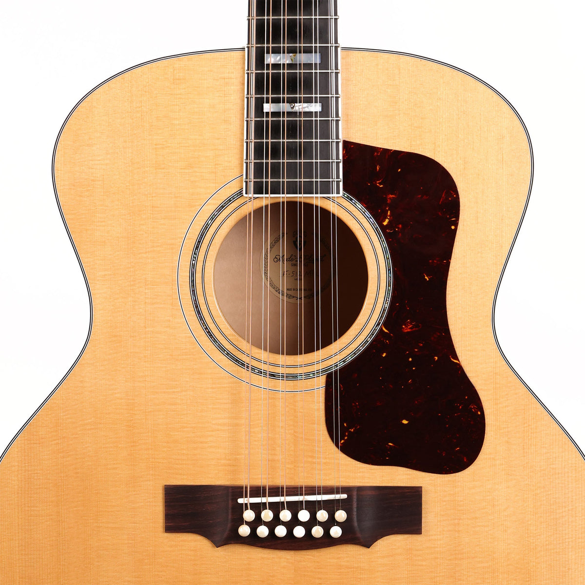 Guild F-512 Maple Acoustic 12-String Acoustic Used — 4