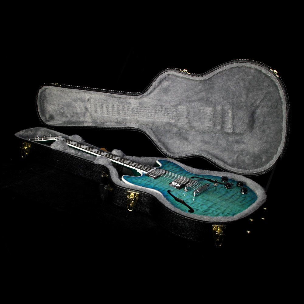 2016 Gibson Limited Edition Midtown Deluxe Electric Guitar Ocean Water — 6