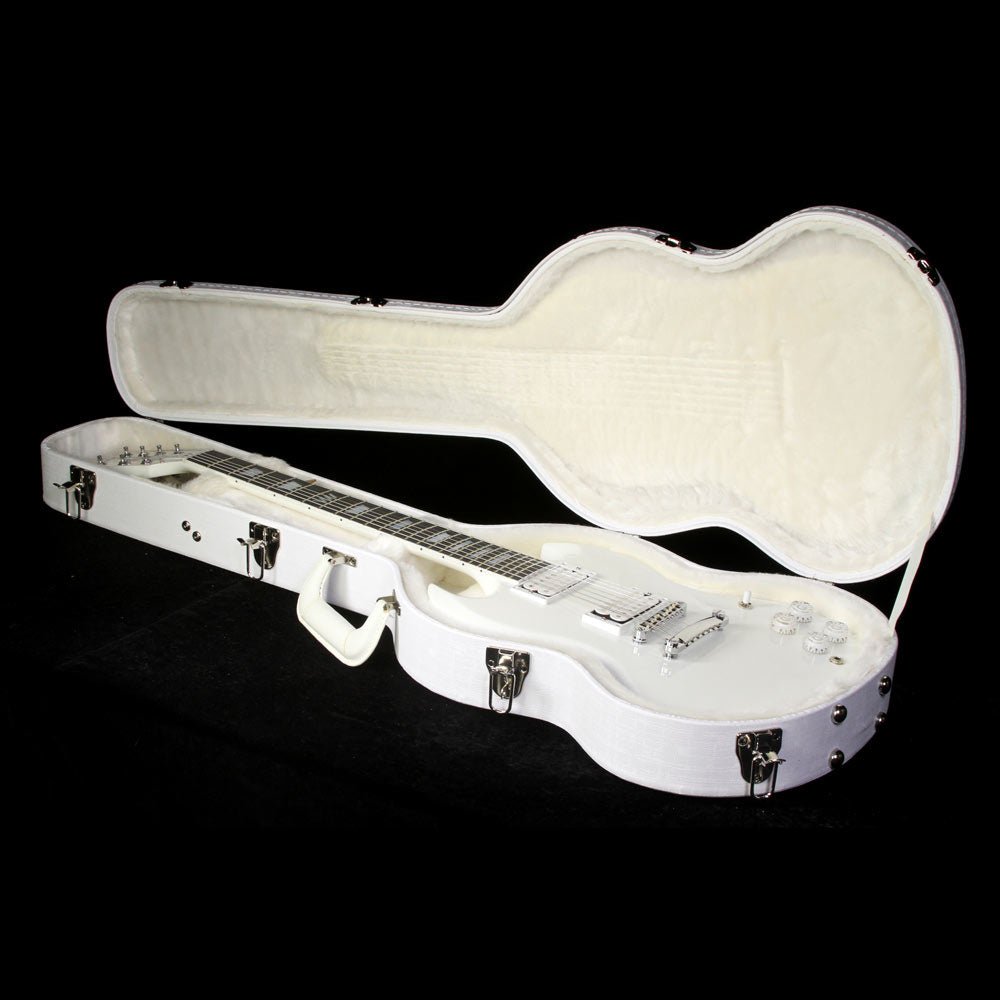 2016 Gibson Limited Edition SG Light 7 Electric Guitar Alpine White — 5