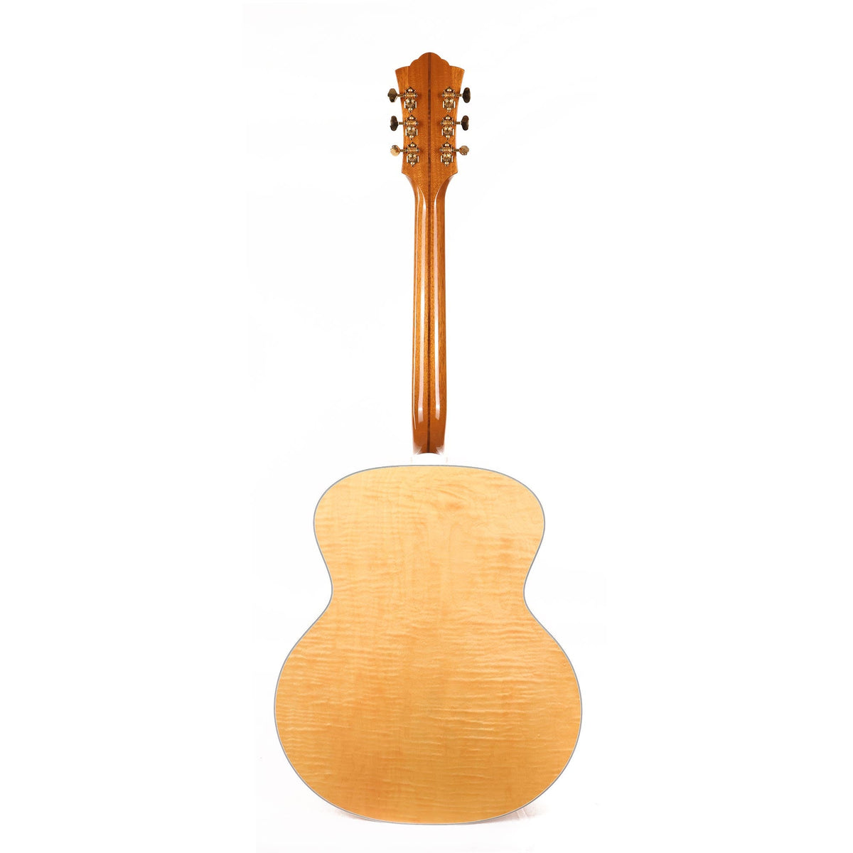 Guild F-55 Natural Acoustic Guitar Used — 3