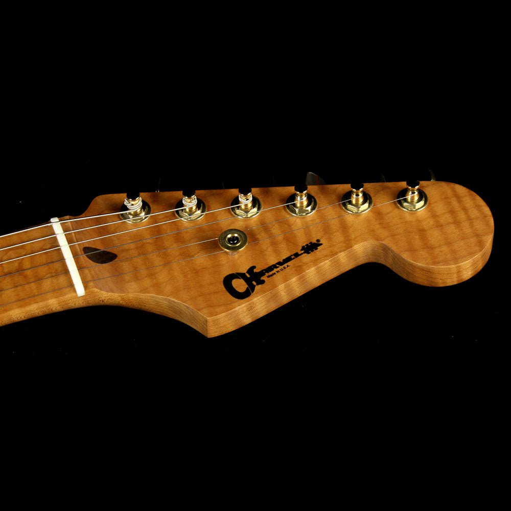 Charvel Custom Shop Exclusive Natural Series Carbonized Recycled Redwood San Dimas HH Electric Guitar — 4
