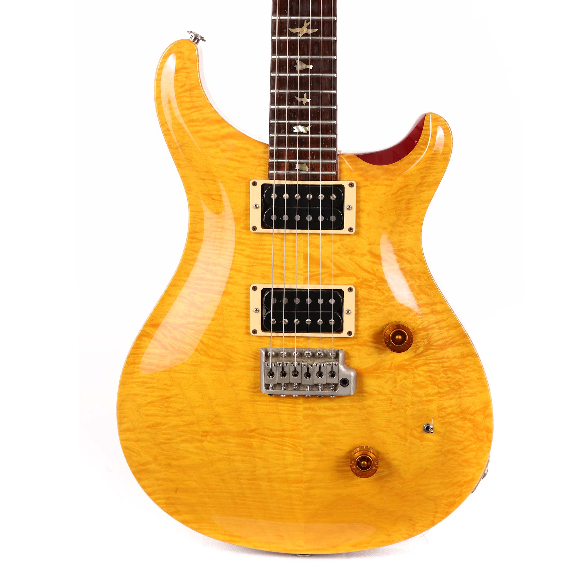 1988 PRS Custom 24 Vintage Yellow | The Music Zoo