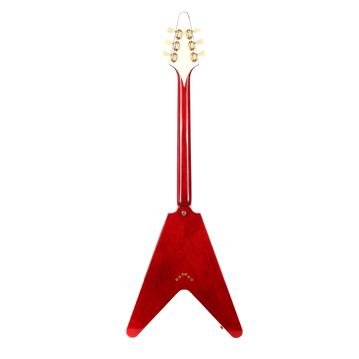 Hamer Korina Vector Brazilian Rosewood Fretboard Transparent Cherry 2005 — 3