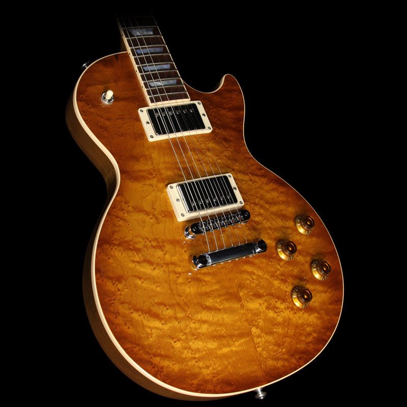 2016 Gibson Les Paul Roasted Birdseye Electric Guitar Honey Burst — 1