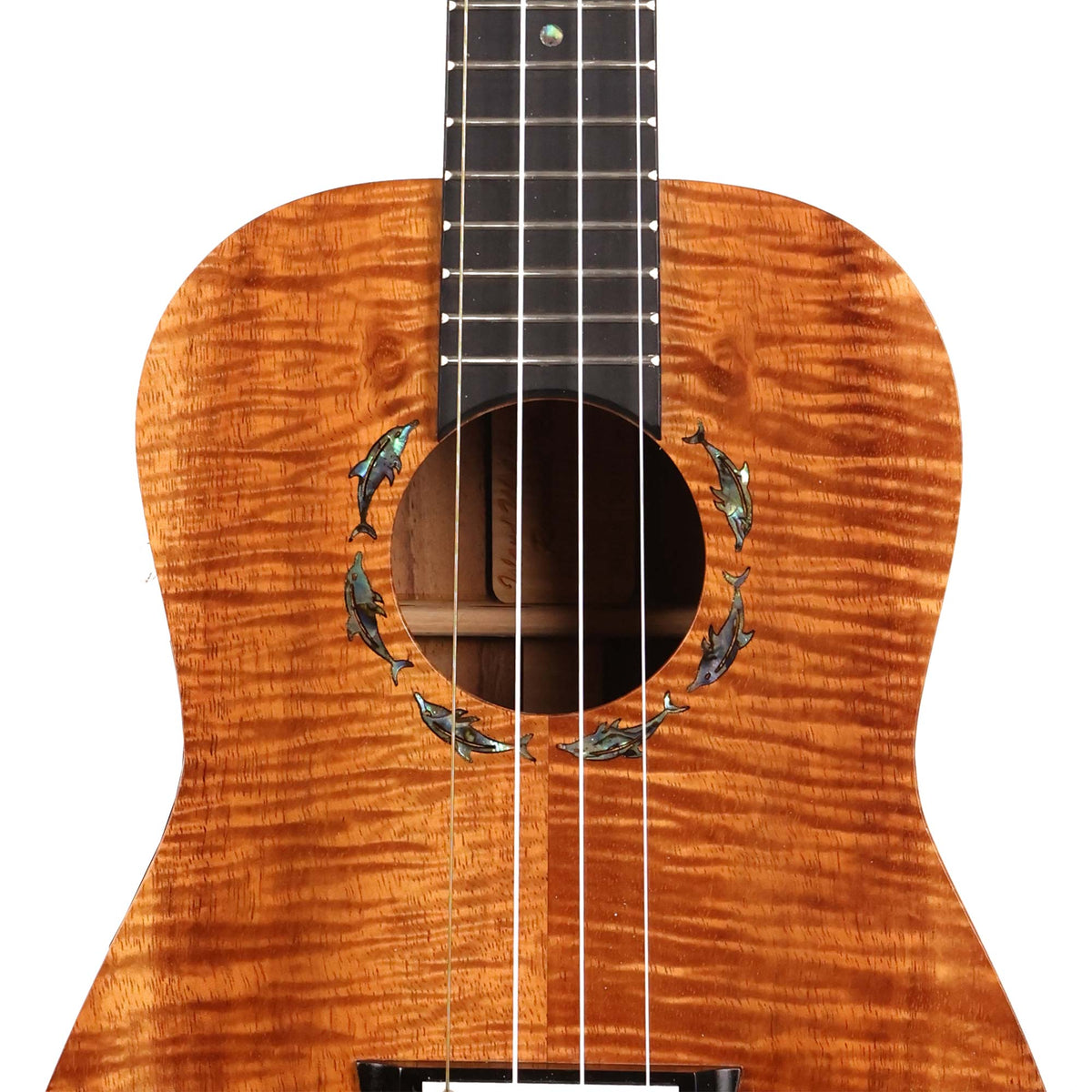 Island Ukulele of Kauai Raymond Rapozo TK3T Tenor Ukulele Used — 4