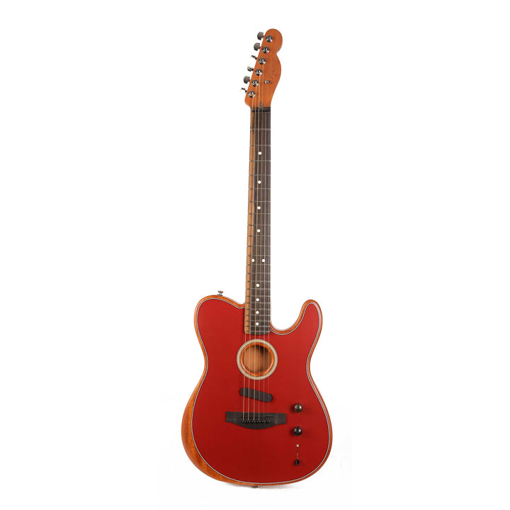 Fender American Acoustasonic Telecaster Crimson Red 2021