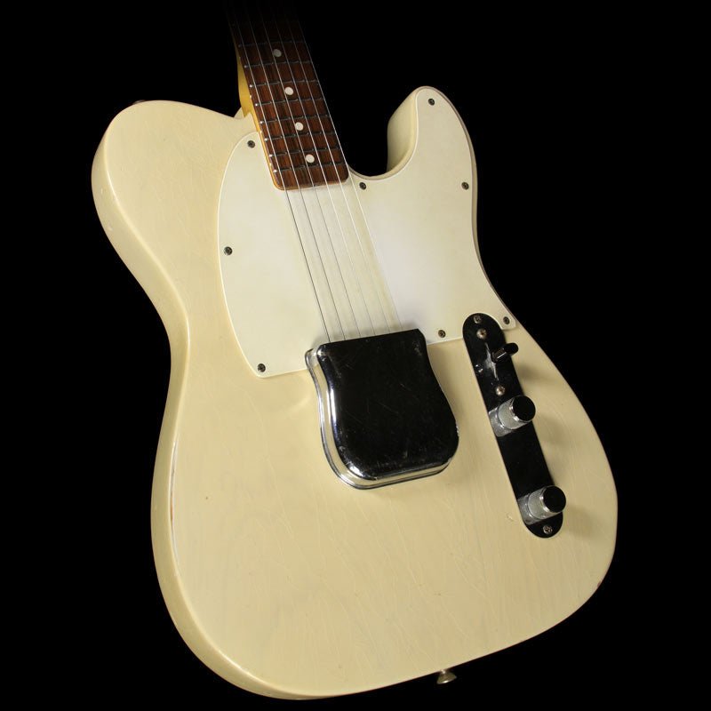 1961 Fender Esquire Electric Guitar Body-Only Refin Vintage White — 1