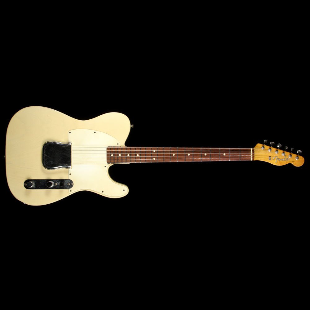 1961 Fender Esquire Electric Guitar Body-Only Refin Vintage White — 2